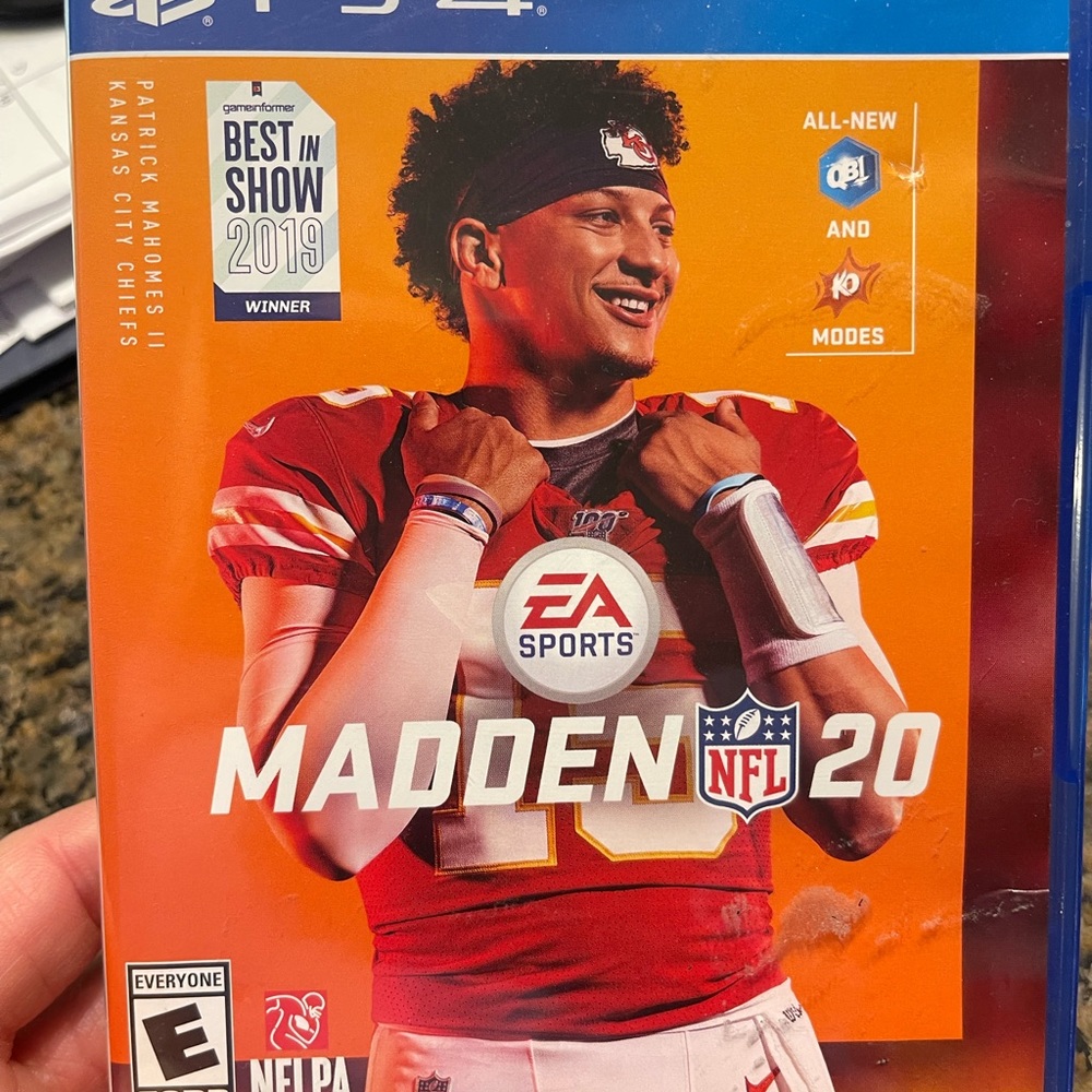 PS4 game Madden 20
